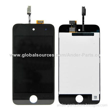 Brand New Wholesale LCD with Digitizer Assembly for iPod Touch 5, in Stock, White/Black